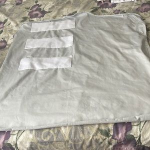 The Ollie World baby swaddle light gray